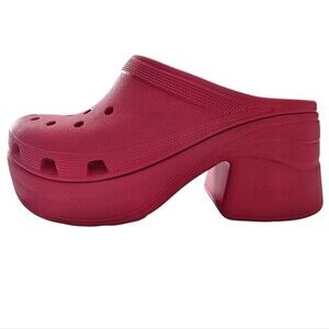 Crocs Siren Clog Platform Pink Nwt M10 W12